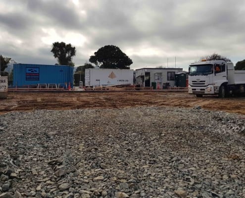 SBC CD Block Stage 1 site demolition well advanced June 2020