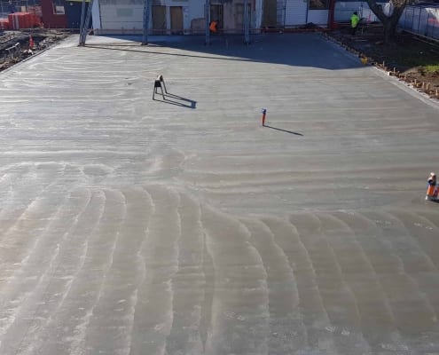 SBC C-D Block Slab pour completed 2 Sep 2020